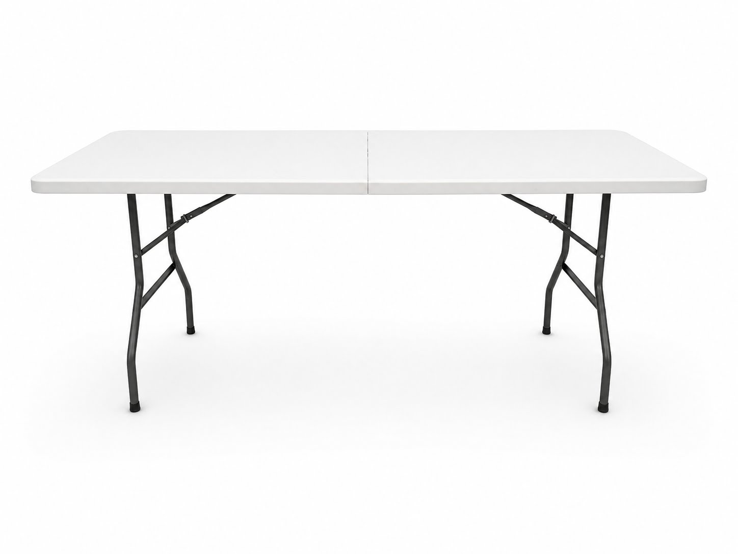 6ft White Rectangular Table