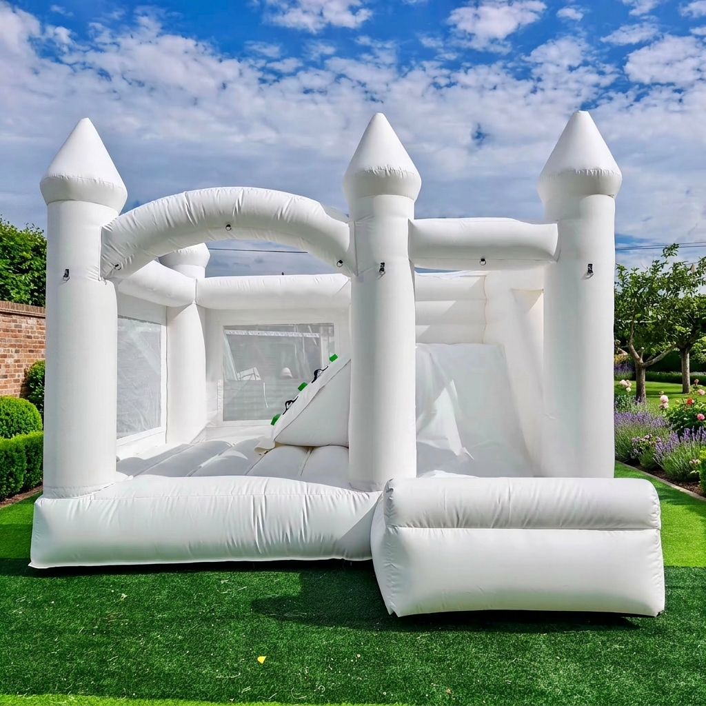 White Bounce House