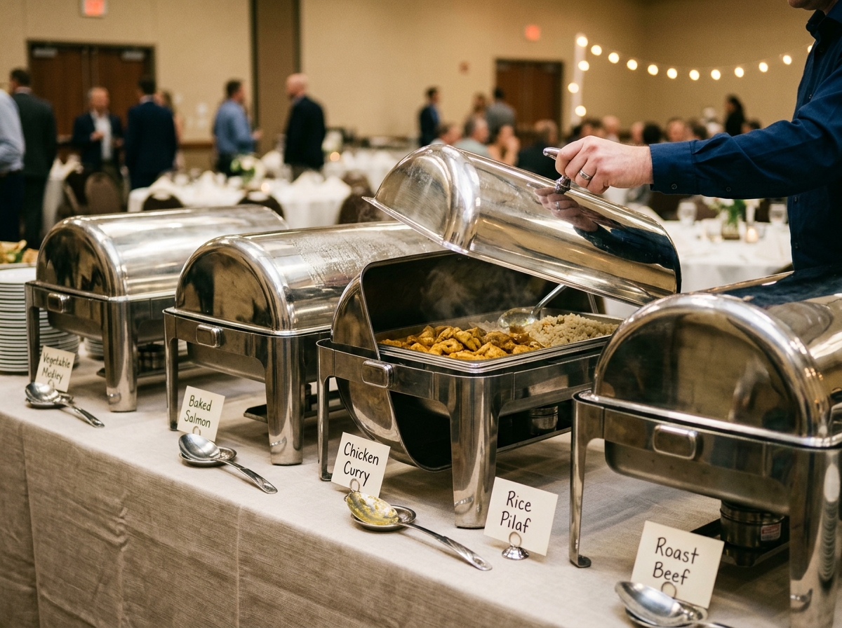 Chafing dishes rental category